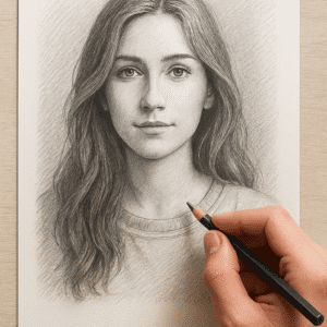 Szkic artysty (ręcznie rysowany)